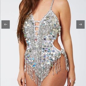 Easy Tiger Cosmic rave bodysuit